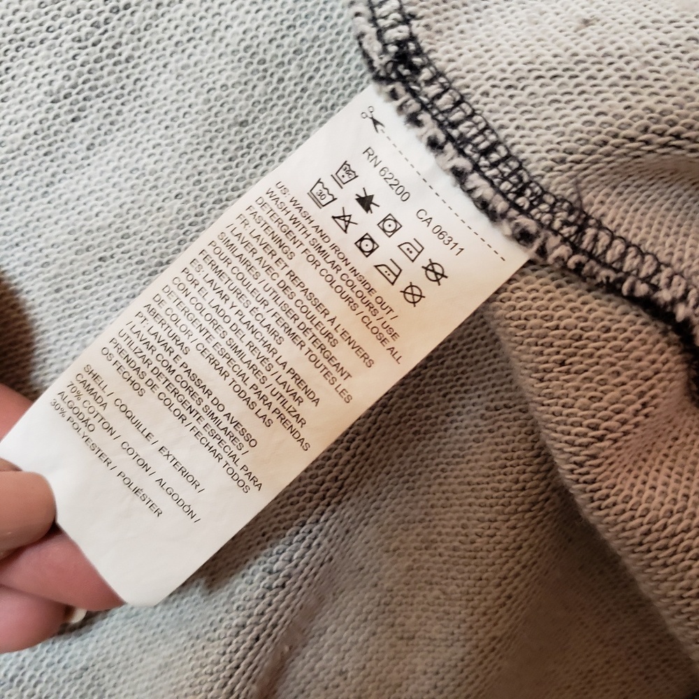 Women’s PUMA Dark Grey Asymmetrical Zip-Up Sweater Jacket - XL - Picture 5 of 5